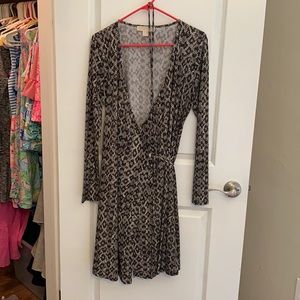 Michael Kors medium wrap dress, snake print